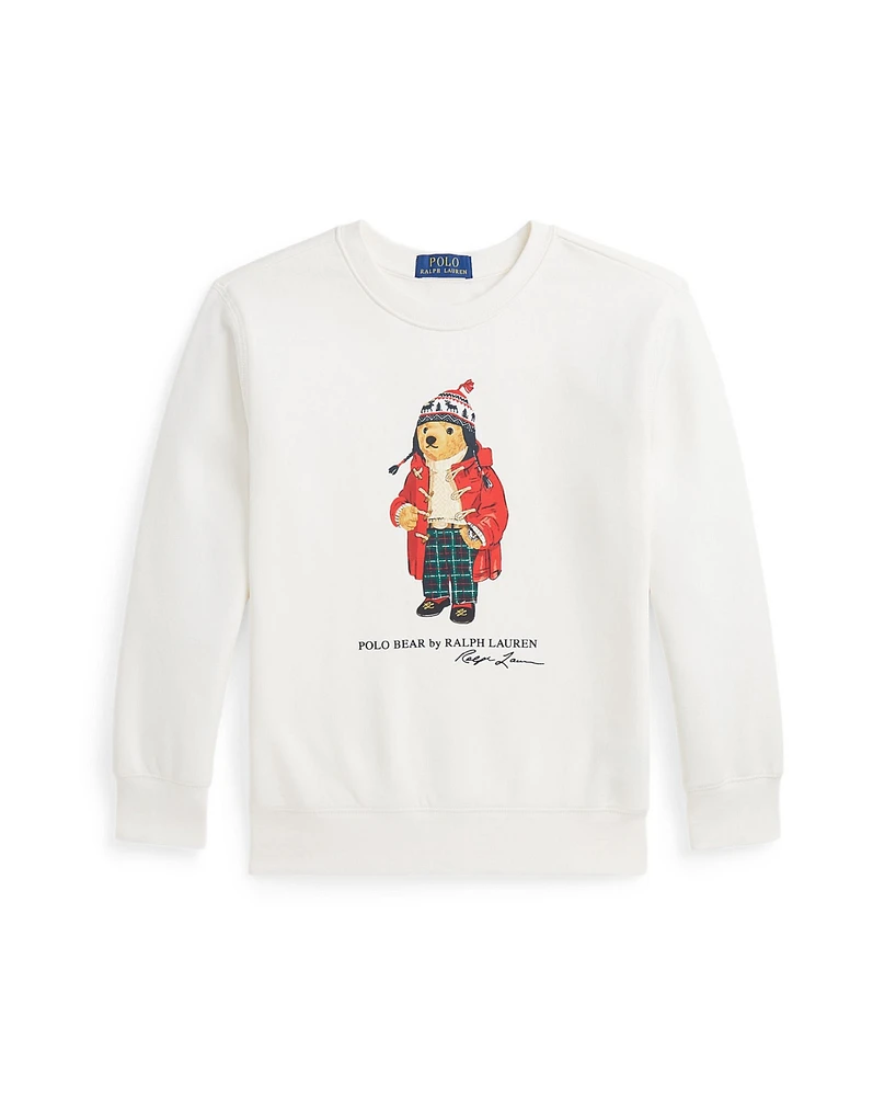 Polo Ralph Lauren Big Boys Polo Bear Fleece Sweatshirt