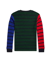 Polo Ralph Lauren Big Boys Waffle-Knit Cotton Long Sleeve Tee