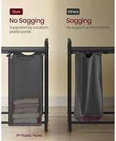 Slickblue Laundry Hamper with 4 Pull-Out and Removable Bags, x 10.6 Gallons (40L)