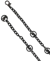 Michael Kors Women's Mini Chain Belt with Pave Logos