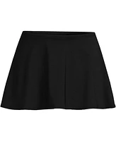 Lands' End Women's Targeted Control High Waisted Mini Swim Skirt Bottoms