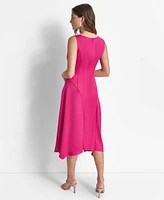 Dkny V-Neck Sleeveless Dress