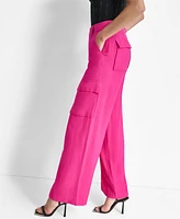 Dkny Women's Crinkle-Texture Pants