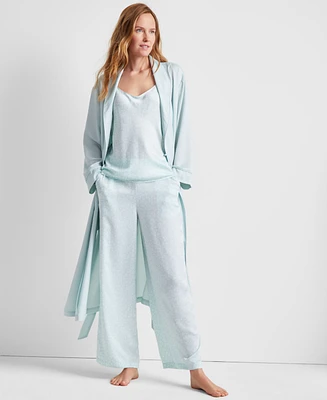State of Day Women's Crepe de Chine Camisole Pant Pajama Set, Created for Macy's