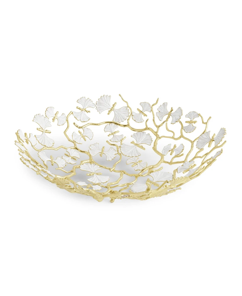 Michael Aram Butterfly Ginkgo Gold Centerpiece Platter