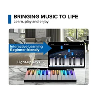 Gemini PianoProdigy 24-Key Smart Wireless Learning Midi Keyboard