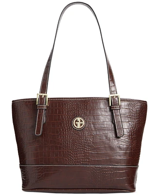 Giani Bernini Croc Medium Tote