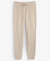 On 34th Women's Sweater-Knit Ribbed Joggers, Created for Macy's