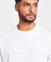 Michael Kors Men's Embossed Logo Crewneck Sweatshirt