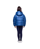 Rokka&Rolla Girls Heavyweight Puffer Jacket Sherpa Lined Bubble Coat