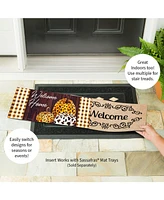 Evergreen Boho Brown Pumpkins Sassafras Switch Mat