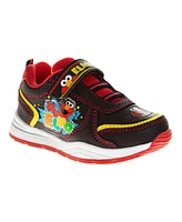 Sesame Street Kids Elmo Hook and Loop Fashion Sneaker. (Toddler/Little Kids)