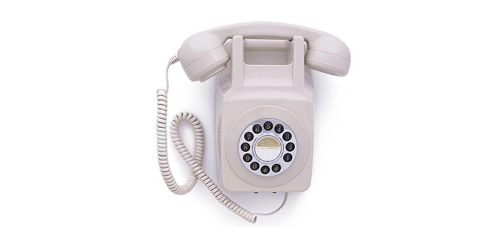 Gpo Retro GPO746WIVR 746 Wall Mount Push Button Telephone - Ivory