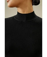 Essential Cashmere Blend Sweater Top for Women