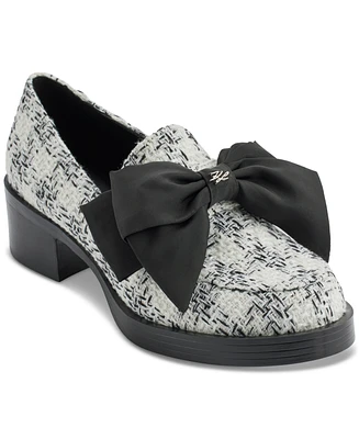 Karl Lagerfeld Paris Women's Camilia Bow Loafer Flats