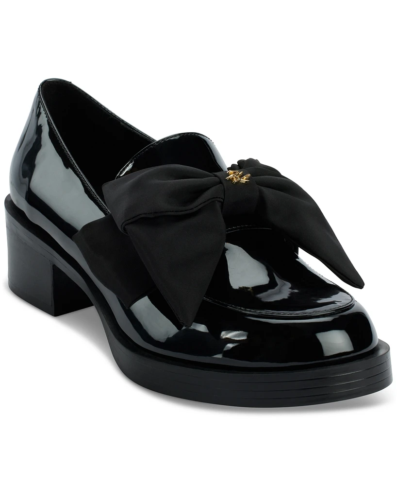 Karl Lagerfeld Paris Women's Camilia Bow Loafer Flats