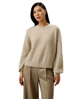 Silk-cashmere Blend Sweater for Women