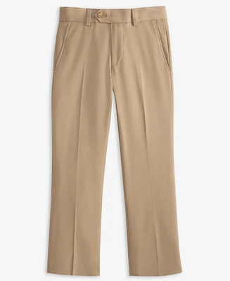 Michael Kors Big Boys Plain Hemmed Flat-Front Pants