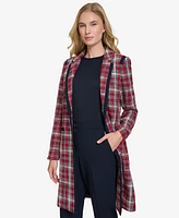 Tommy Hilfiger Women's Open-Front Tweed Topper Jacket