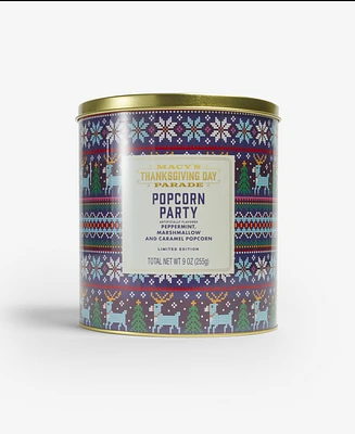 Macy's Thanksgiving Day Parade Tiptoe Reindeer Popcorn Tin, Created for Macy's