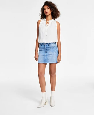 Dkny Jeans Women's Denim Mini Skirt - JSZ