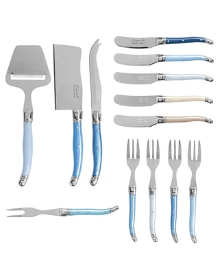 French Home Ultimate Laguiole Charcuterie 13-Piece Set with Handles