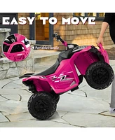 Sugift 12V Kids Ride On Atv with High/Low Speed and Comfortable Seat