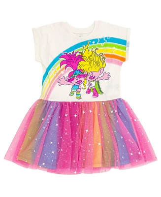 Dreamworks Toddler Girls Trolls Poppy Dress to