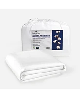 Fabdreams Organic Luxury Organic Cotton Waterproof Mattress Protector with 17" Deep Pockets, Natural Breathable Fabric