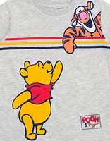 Winnie the Pooh Toddler Boys Disney Lion King Pixar Monsters Inc. Toy Story Tigger T-Shirt and Mesh Shorts Outfit Set to