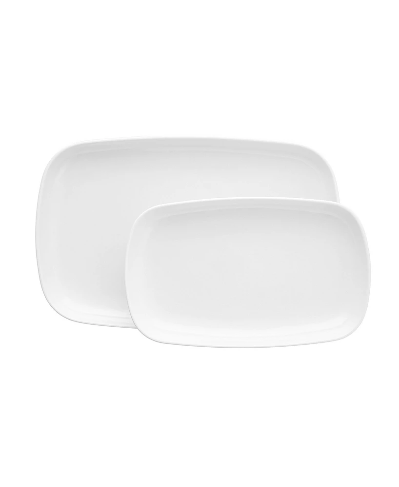 Fortessa Melamine Cooper 2 Pc. Platter Set