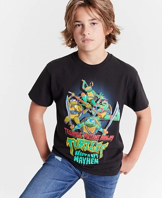 Macy's Unisex Teenage Mutant Ninja Turtles Mayhem Graphic Short-Sleeve T-Shirt