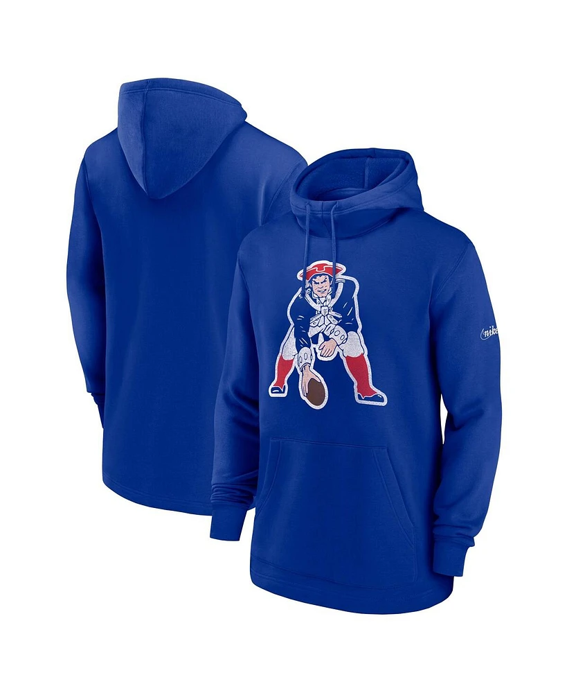 Nike Men's Royal New England Patriots Classic Pullover Hoodie