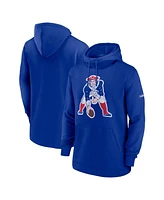 Nike Men's Royal New England Patriots Classic Pullover Hoodie