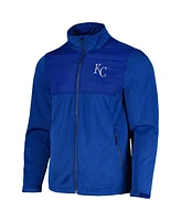 Dunbrooke Men's Heather Royal Kansas City Royals Explorer Full-Zip Jacket