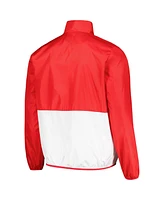 G-iii Sports by Carl Banks Men's Scarlet Nebraska Huskers Cornerman Half-Zip Top