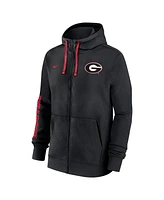 Nike Men's Black Georgia Bulldogs 2024 Sideline Full-Zip Hoodie