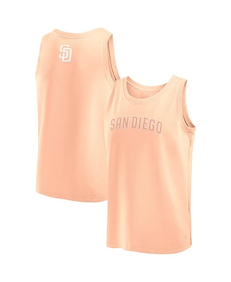 Fanatics Men's Light Pink San Diego Padres Elements Tank Top