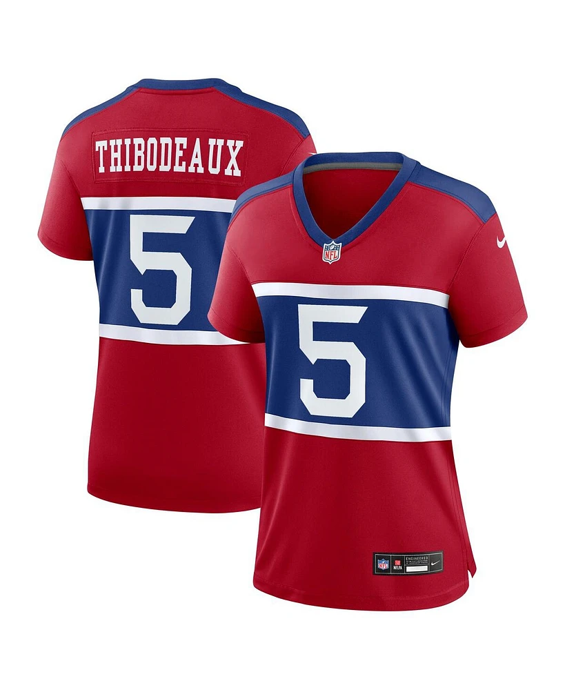 Nike Women's Kayvon Thibodeaux Century Red New York Giants Alternate Player Game Jersey