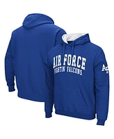 Colosseum Men's Royal Air Force Falcons Double Arch Pullover Hoodie