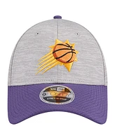 New Era Men's Heather Gray/Purple Phoenix Suns Active Digi-Tech Two-Tone 9FORTY Adjustable Hat