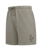 Pro Standard Men's Pewter St. Louis Cardinals Neutral Fleece Shorts