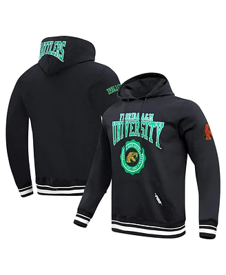 Pro Standard Men's Black Florida A M Rattlers Crest Pullover Hoodie