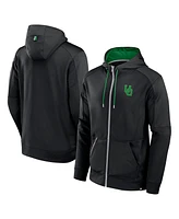 Fanatics Men's Black Oregon Ducks Defender Full-Zip Hoodie