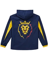 Live Breathe Futbol Men's and Women's Blue Real Salt Lake Tekker Half-Zip Anorak Jacket