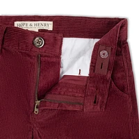 Hope & Henry Baby Boys Organic Corduroy Pant