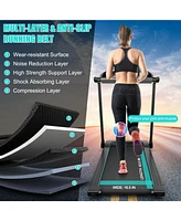 Skonyon 2.25HP Electric Running Machine Treadmill with Speaker and App Control-Blue