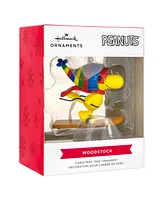 Hallmark Peanuts Woodstock Skiing Christmas Ornament