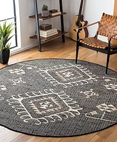 Safavieh Kilim Vi KLM762Z 7'x7' Round Area Rug