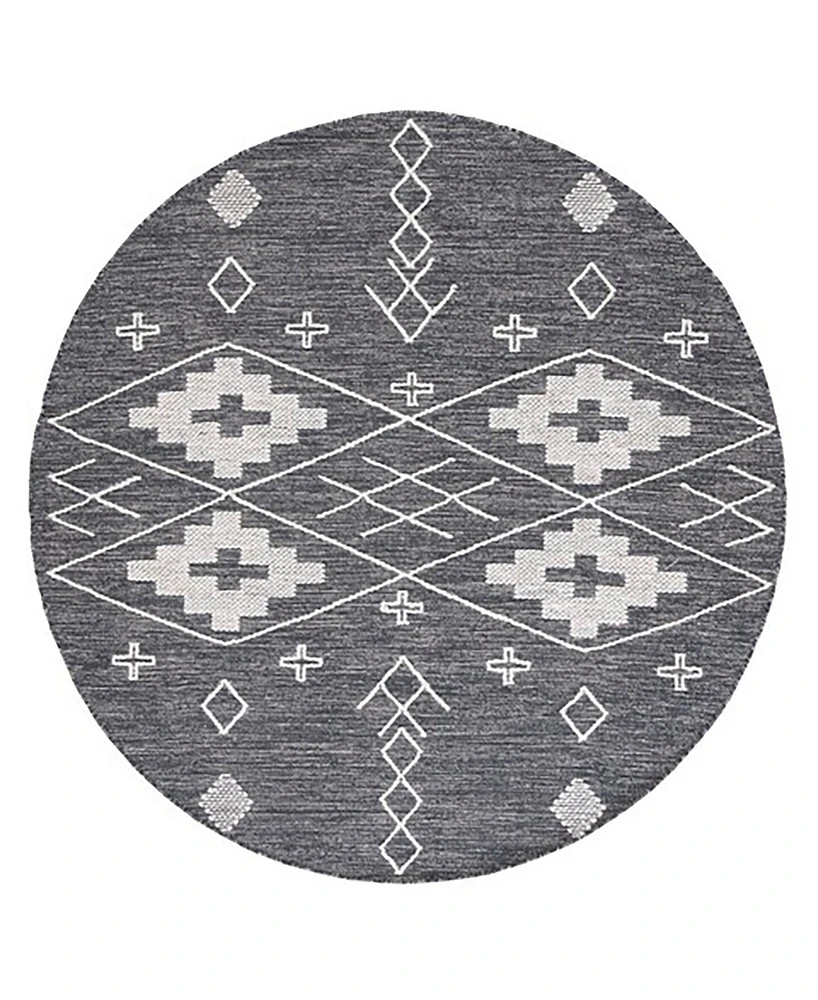 Safavieh Kilim Vii KLM851H 6'x6' Round Area Rug